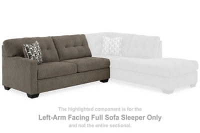 Mahoney Left-Arm Facing Full Sofa Sleeper on Sale