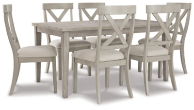 Parellen Dining Table and 6 Chairs Online Sale