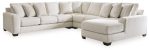 Lerenza 4-Piece Sectional with Chaise For Sale