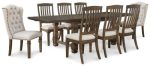 Markenburg Dining Table and 8 Chairs Cheap