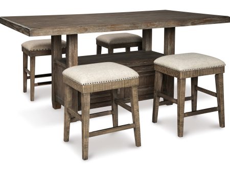 Wyndahl Dining Table with 4 Chairs and Bench Sale