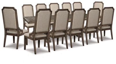 Wyndahl Dining Table and 12 Chairs Online Hot Sale