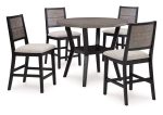 Corloda Counter Height Dining Table and 4 Barstools (Set of 5) For Discount