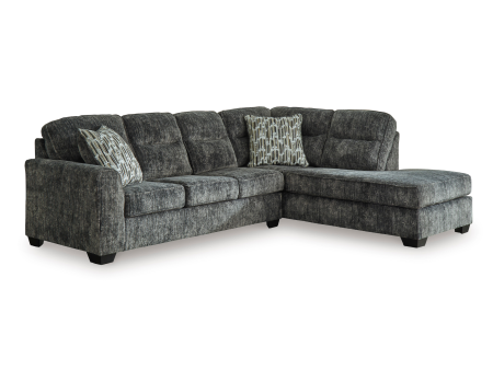 Lonoke Gray Raf Sectional Discount