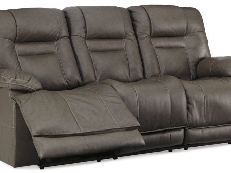 Wurstrow Power Reclining Sofa & Power Reclining Loveseat With Console Online