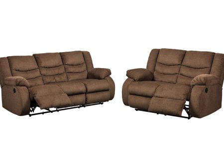 Tulen Reclining Sofa and Loveseat For Discount