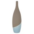 CER, 11  HALF DIPPED VASE, BLUE Supply