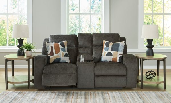 Ashley Homestore | Kanlow Reclining Loveseat with Console on Sale