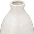 CER, 16  CIRCLES VASE, BEIGE Online now