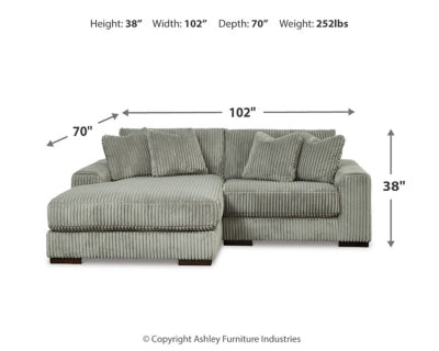 Lindyn 2-Piece Sectional with Chaise Online