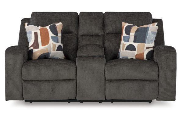 Ashley Homestore | Kanlow Reclining Loveseat with Console on Sale