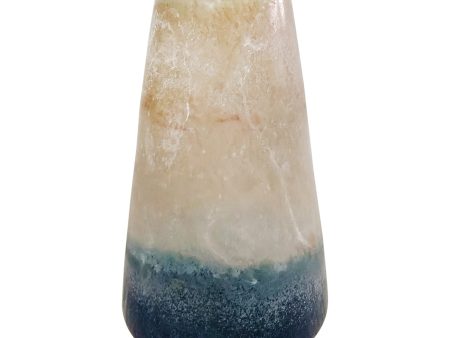 GLASS 14  TRI-COLOR VASE, MULTI Cheap