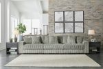 Lindyn Black Gray XL Sofa Discount