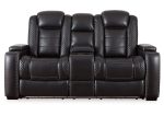 Party Time Power Reclining Loveseat With Console Online now