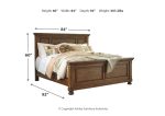 Flynnter King Panel Bed Online Hot Sale