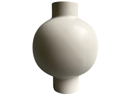 CER, 11 H BUBBLE VASE, WHITE Online Hot Sale