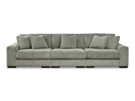 Lindyn Black Gray XL Sofa Discount