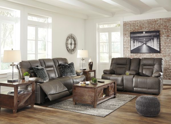 Wurstrow Power Reclining Sofa & Power Reclining Loveseat With Console Online