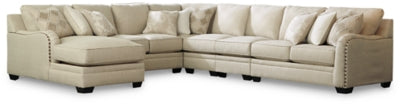 Luxora 5-Piece Sectional with Chaise Online Sale