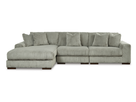 Lindyn 3-Piece Sectional with LAF Chaise For Sale