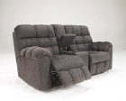 Acieona Reclining Loveseat with Console Supply