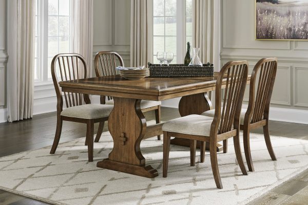 Sturlayne Ext Rectangular Table and Chairs (Set of 5) Fashion