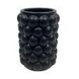 CER, 7  BUBBLE VASE, BLK Supply