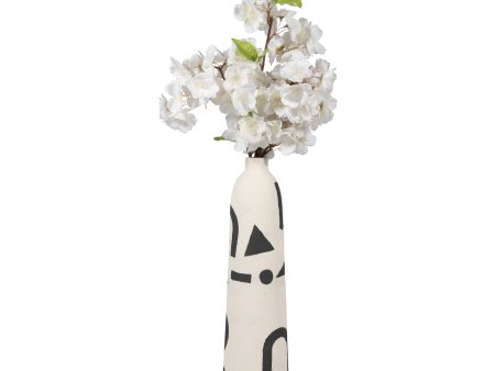 CER, 15  FUNKY VASE, IVORY BLACK Online now