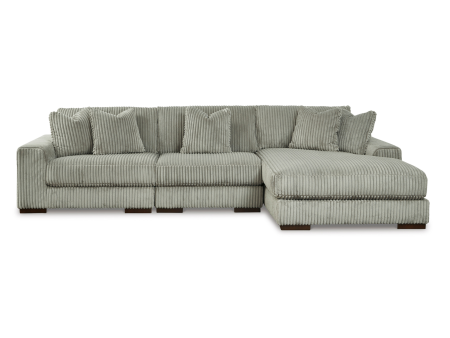 Lindyn 3-Piece Sectional with RAF Chaise Discount