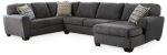 Ambee 3-Piece Sectional with Chaise Online Hot Sale