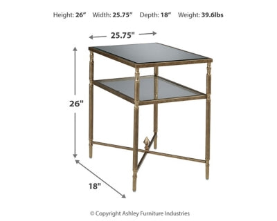 Cloverty End Table Online Sale