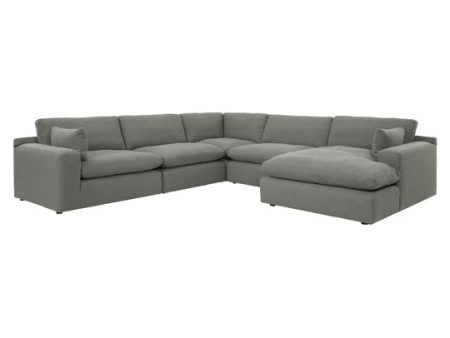 Elyza 5-Piece Sectional with Chaise -10007S7 Online