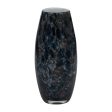 11  AMALDA LARGE BLUE GLASS VASE Online now