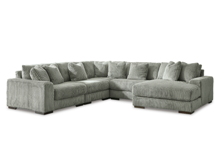 Lindyn 5-Piece Sectional with  RAF Chaise Online Sale