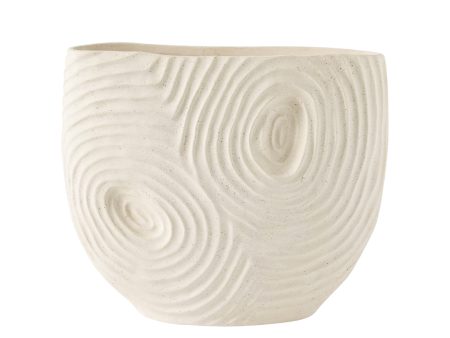 11  SUMATRA SMALL VASE, IVORY BEIGE Fashion