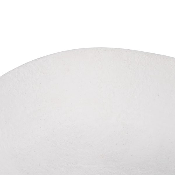 10  Footed Rounded Rectangle Bowl, White Discount