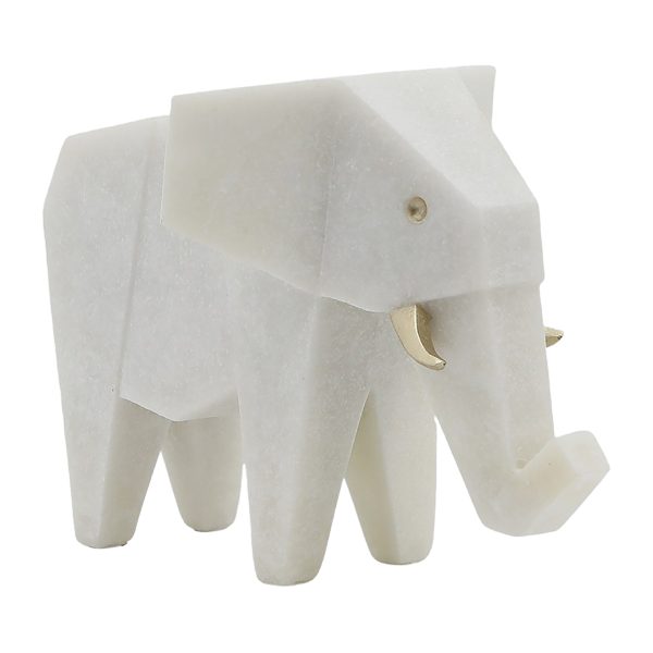 11  ANDORA ELEPHANT STATUARY, WHITE Online